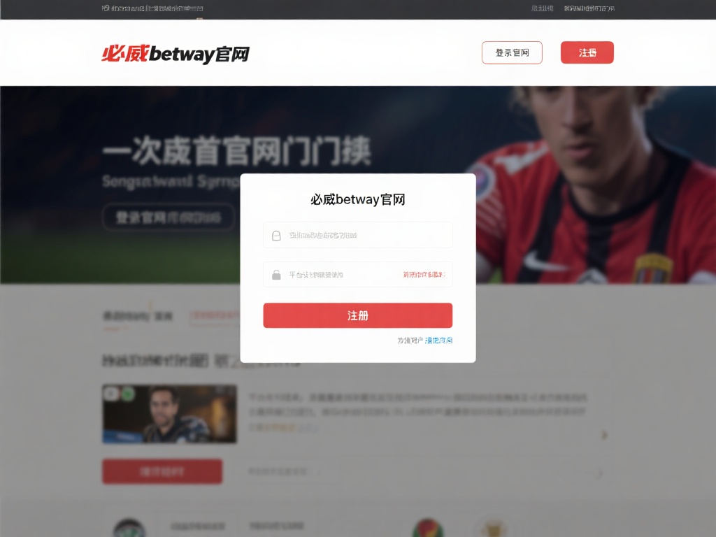 初次进入官网时，可以通过搜索引擎输入“必威betw